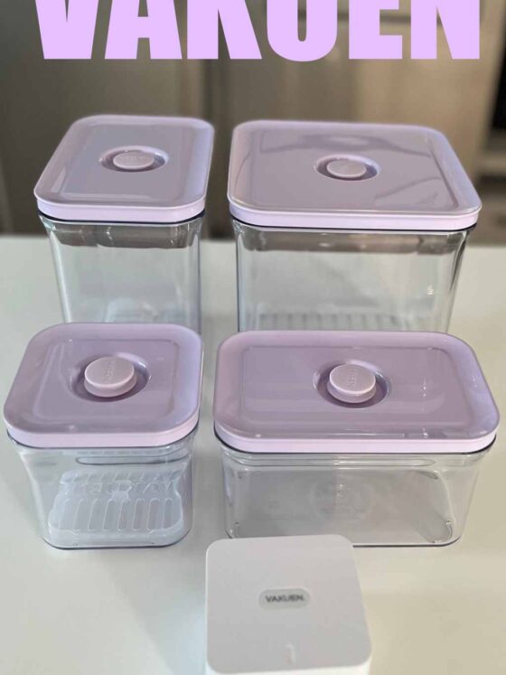 바퀜 마하 포라 진공밀폐용기 세트 5종