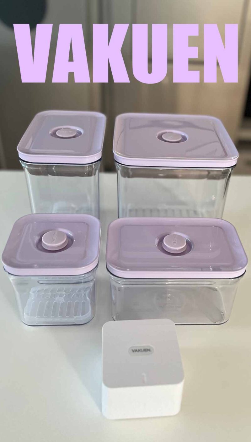 바퀜 마하 포라 진공밀폐용기 세트 5종